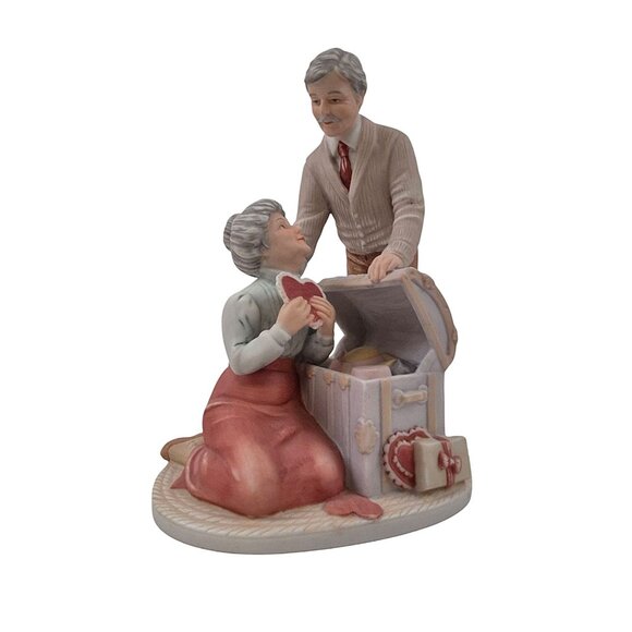 Enesco Treasured Memories The Golden Years Figurine 1989 Limited Ed Collectible - Picture 8 of 10